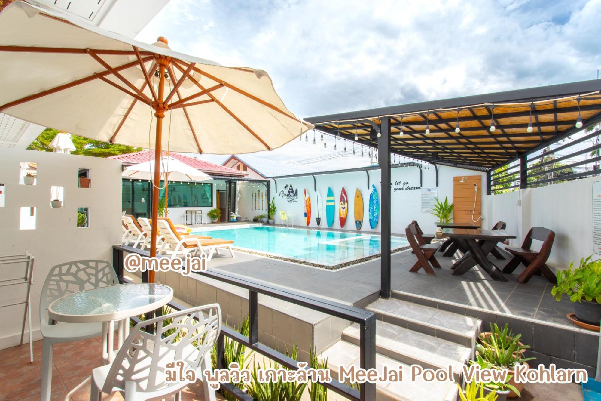 มีใจ พูลวิว เกาะล้าน Meejai Pool View Kohlarn 호텔 외부 사진