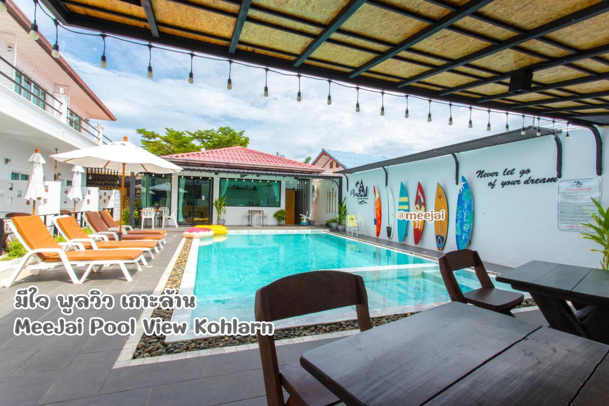 มีใจ พูลวิว เกาะล้าน Meejai Pool View Kohlarn 호텔 외부 사진