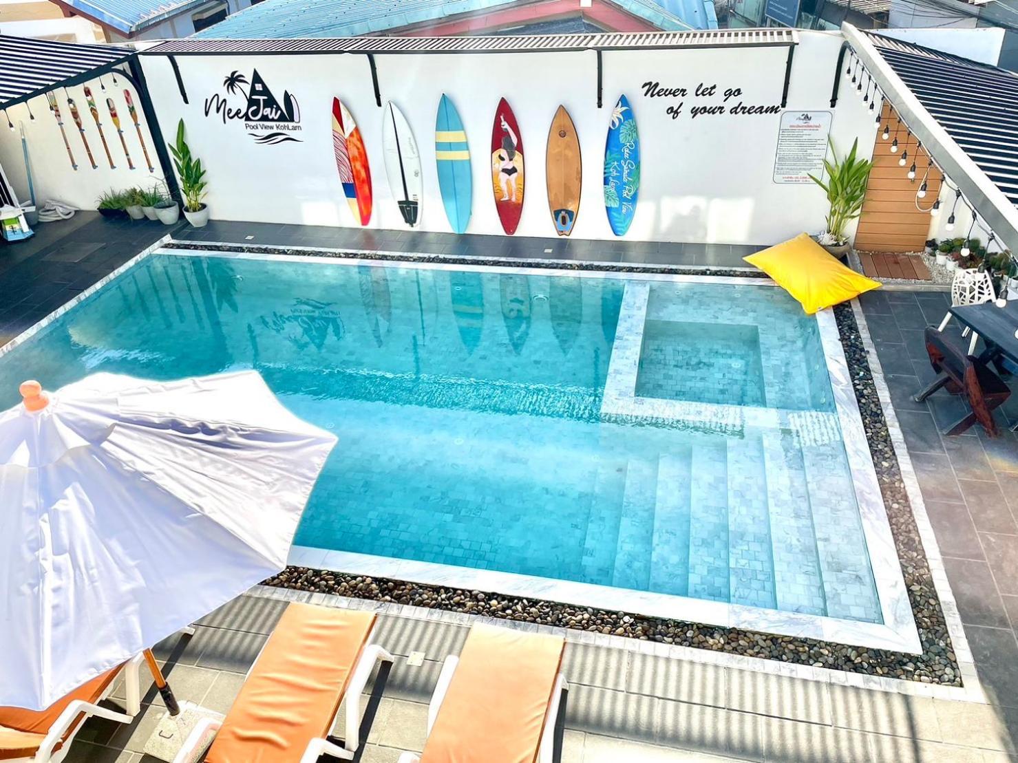 มีใจ พูลวิว เกาะล้าน Meejai Pool View Kohlarn 호텔 객실 사진